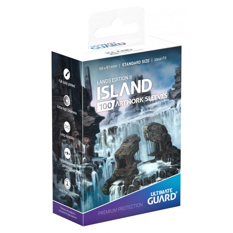 Lands Edition II Artwork Sleeves 100-Count