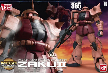 Mega Size 1/48 MS-06S Zaku II - Char Custom