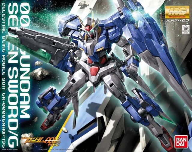 MG 1/100 GN-0000/7S 00 Gundam Seven Sword/G