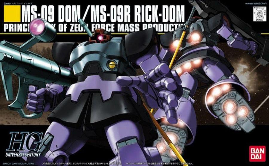 HGUC 1/144 Dom/Rick-Dom