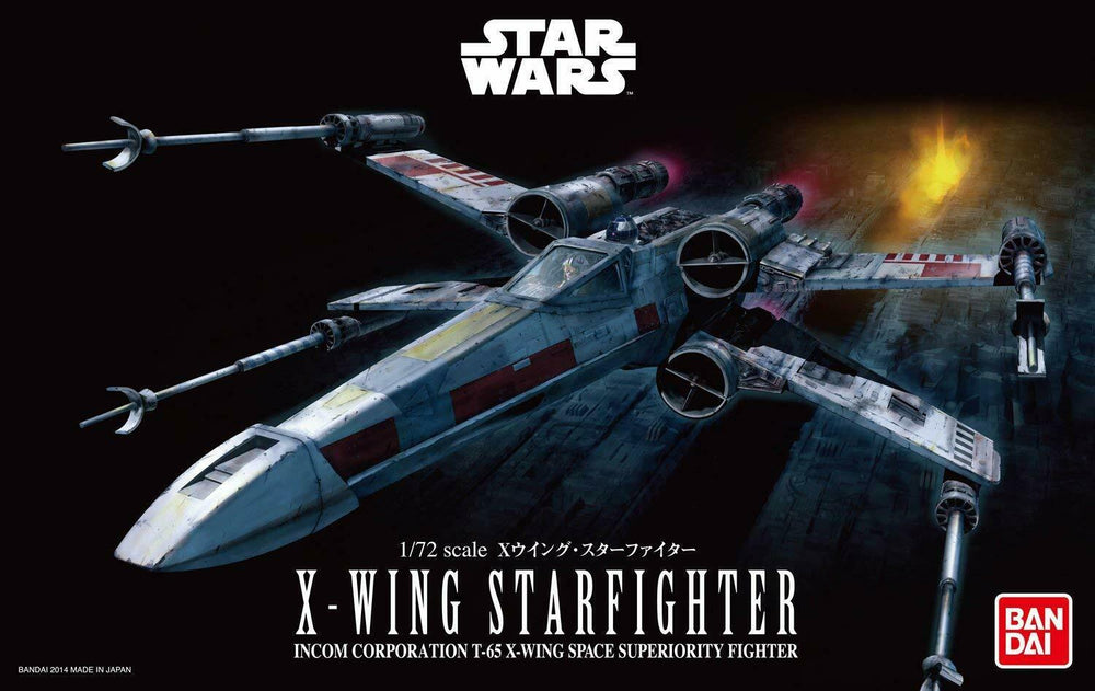 Star Wars Model Kit - 1/72 X-Wing Starfighter
