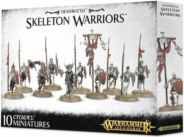 Warhammer: Age of Sigmar - Deathrattle Skeleton Warriors