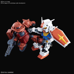SDCS Cross Silhouette RX-78-2 Gundam & Char's Zaku II