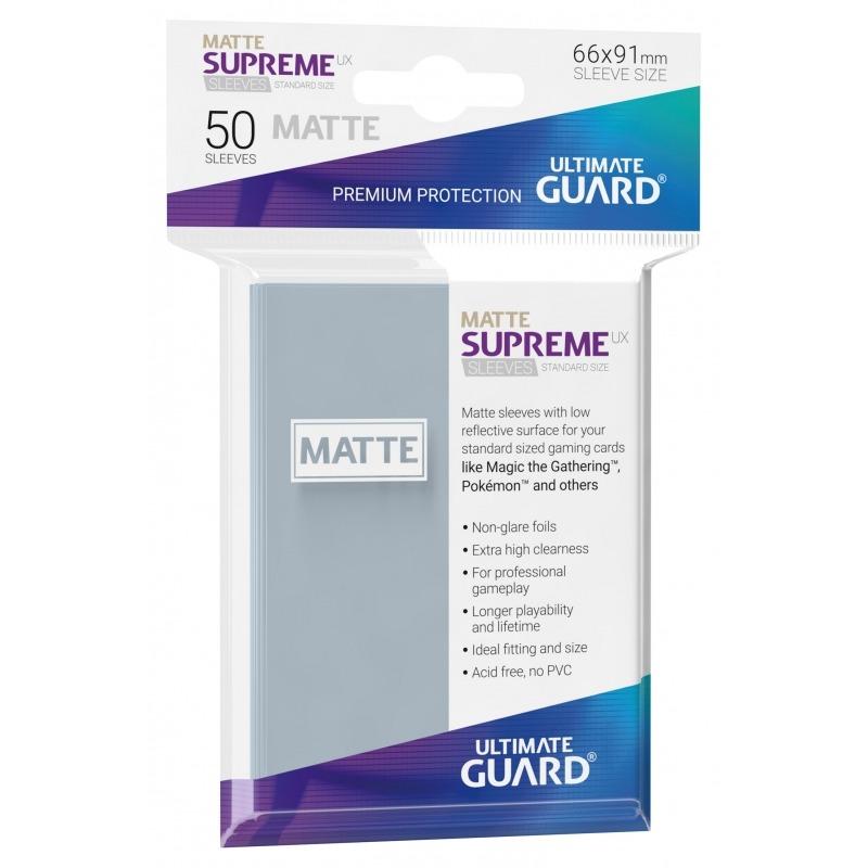 Supreme UX Matte Sleeves Standard Size 50-Count