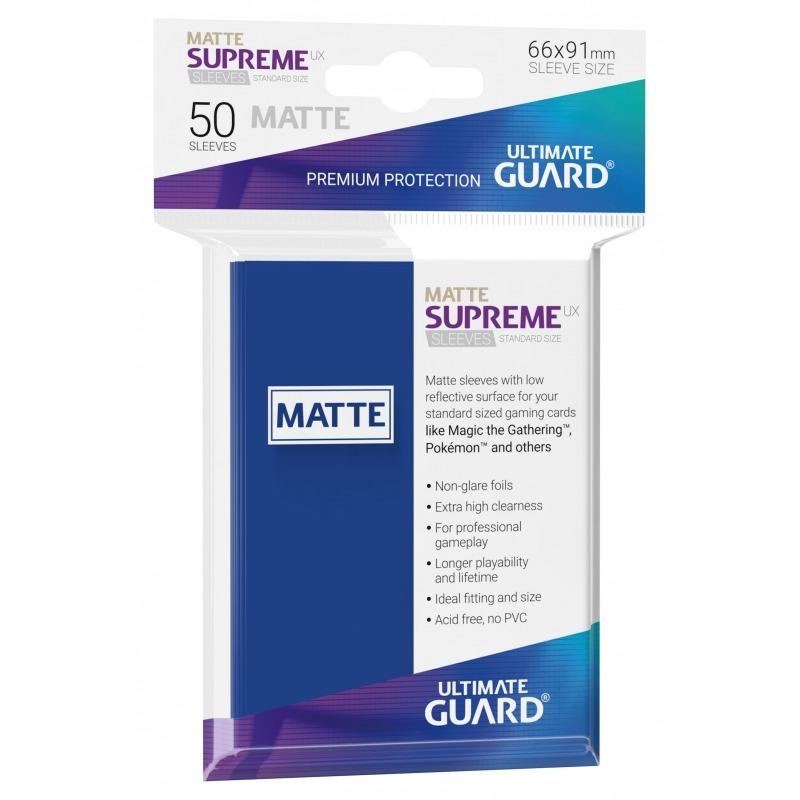 Supreme UX Matte Sleeves Standard Size 50-Count