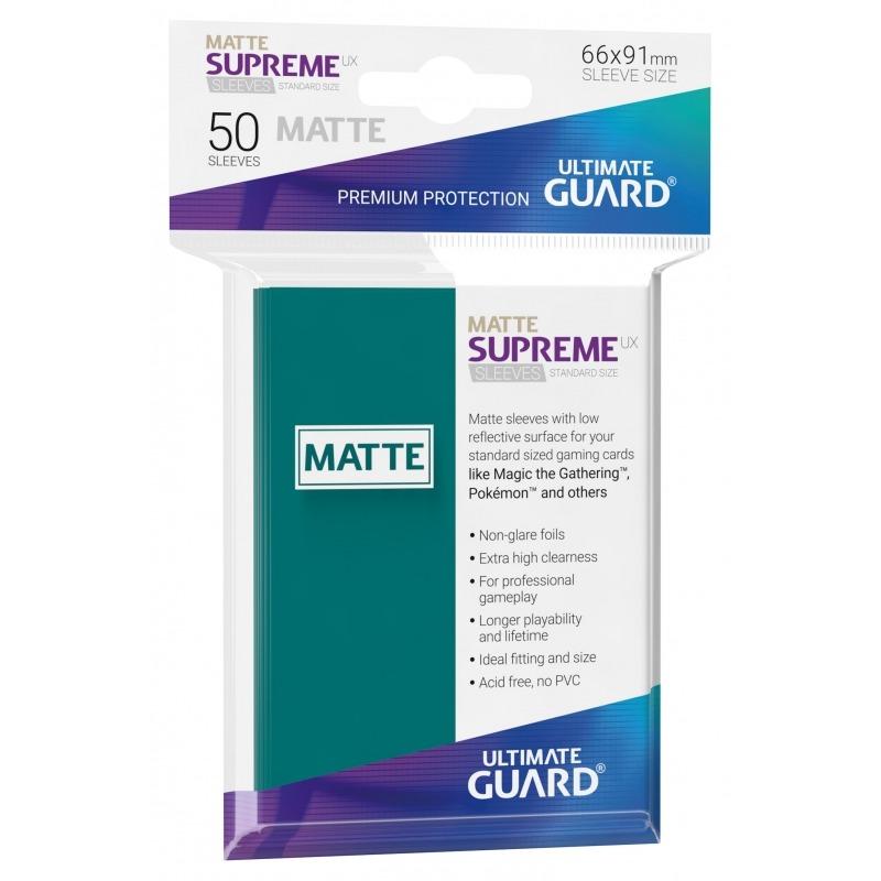 Supreme UX Matte Sleeves Standard Size 50-Count