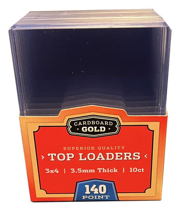 Cardboard Gold Top Loaders - 140 Pt